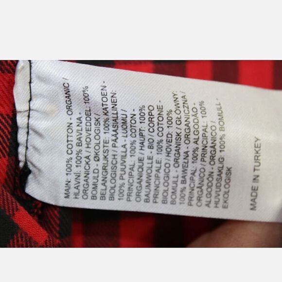 URBAN OUTFITTERS Milk It Size 16 Red Black Gingham Flares Trousers W/Buckle Belt - Picture 12 of 12